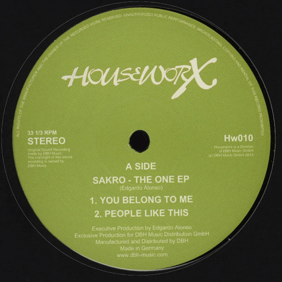 Sakro - The One EP