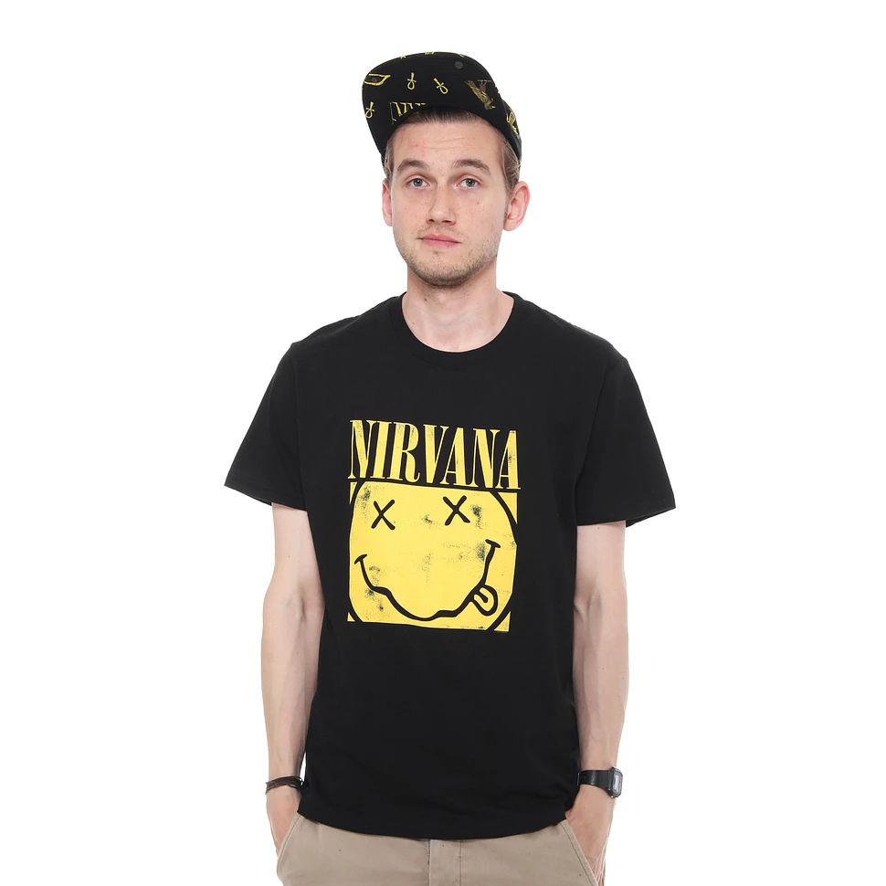 Nirvana - Box Happy Face T-Shirt