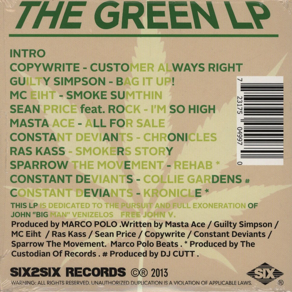 Sour Stacks & Hustling Jacks - The Green LP