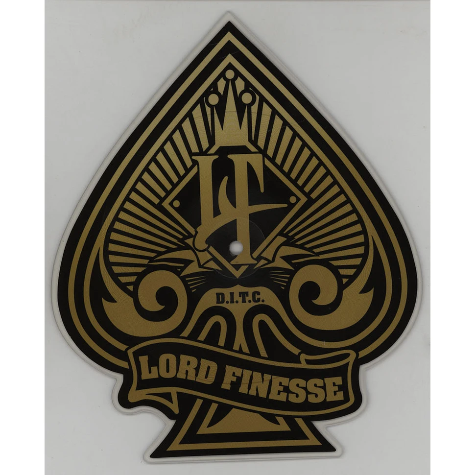 Lord Finesse - Here I Come Large Pro Remix Spade Picture Disc