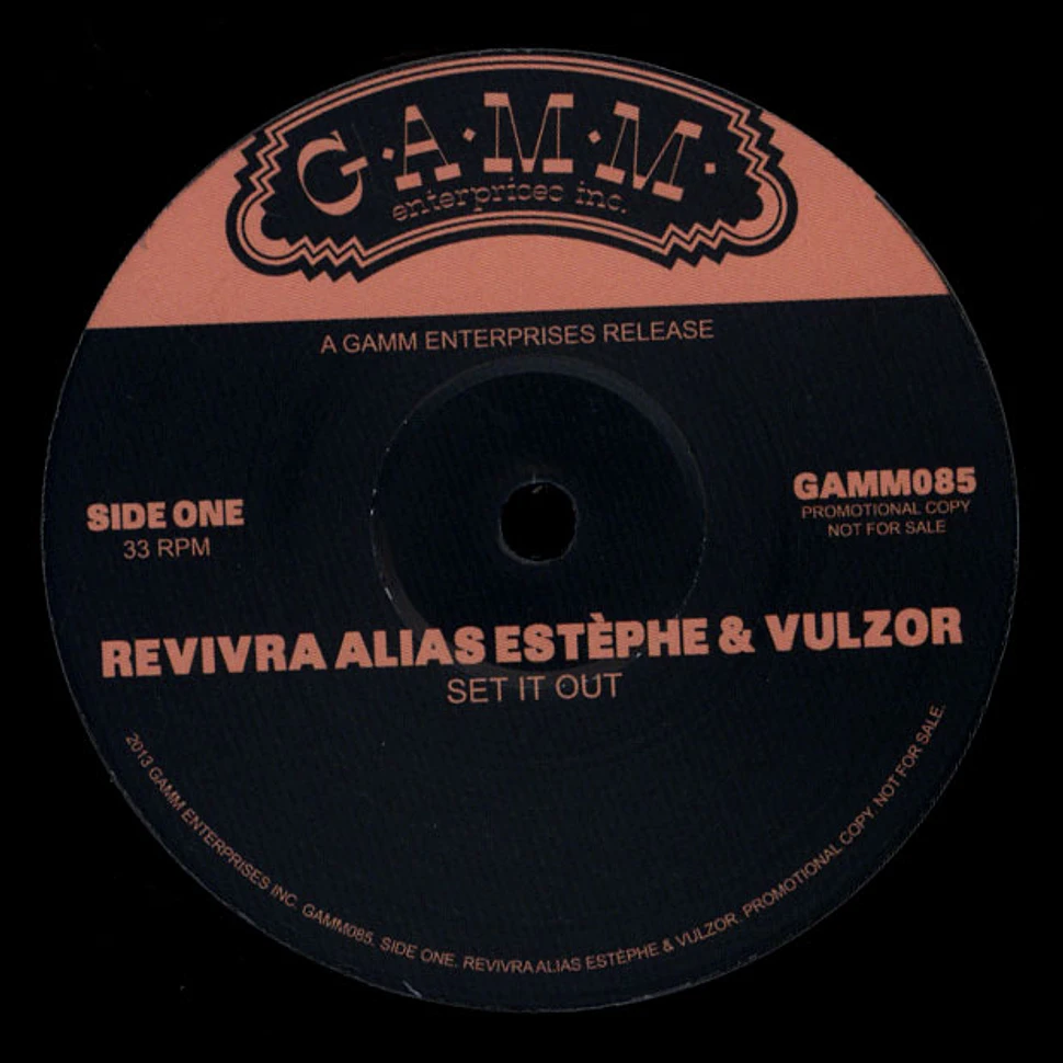 Revivra Alias Estèphe & Vulzor - Set It Out