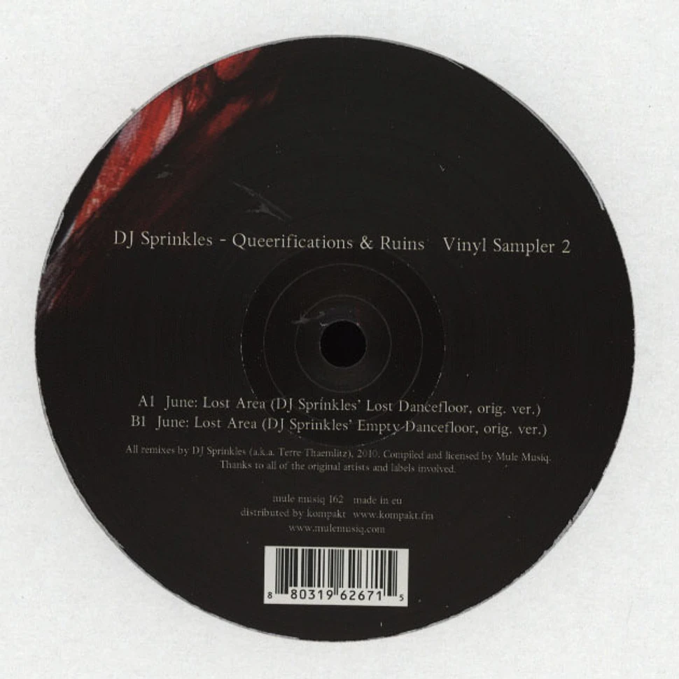 DJ Sprinkles - Vinyl Sampler Part 2