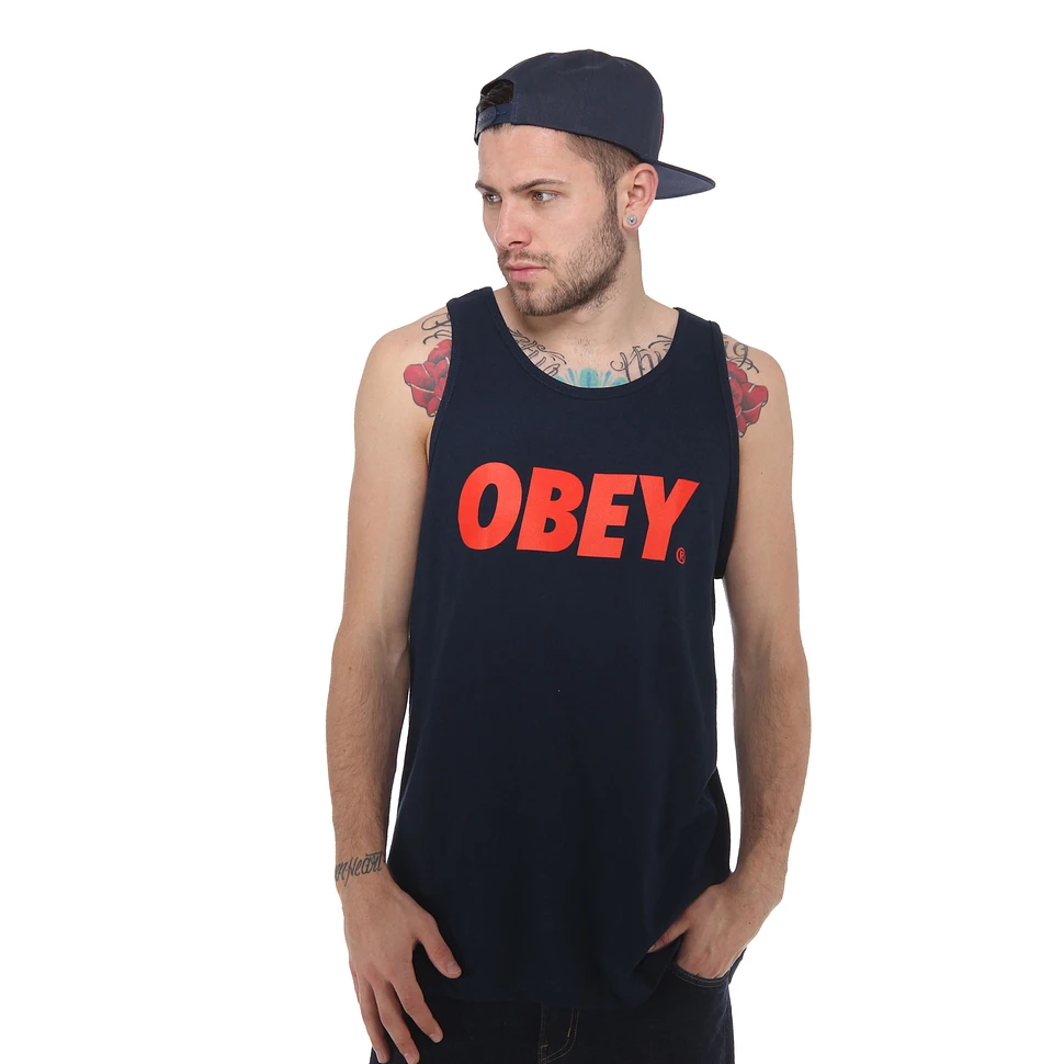 Obey - Obey Font Tank Top