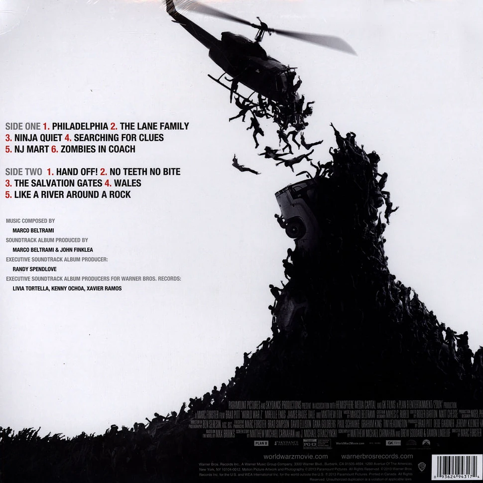 Marco Beltrami - OST / Score World War Z