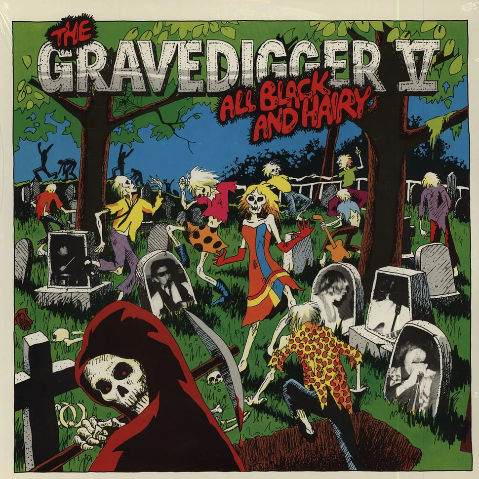 Gravedigger V - All Black & Hairy