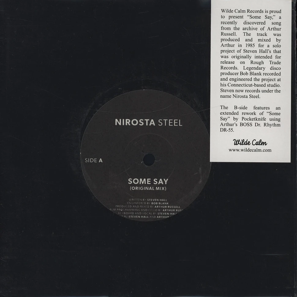 Nirosta Steel - Some Say