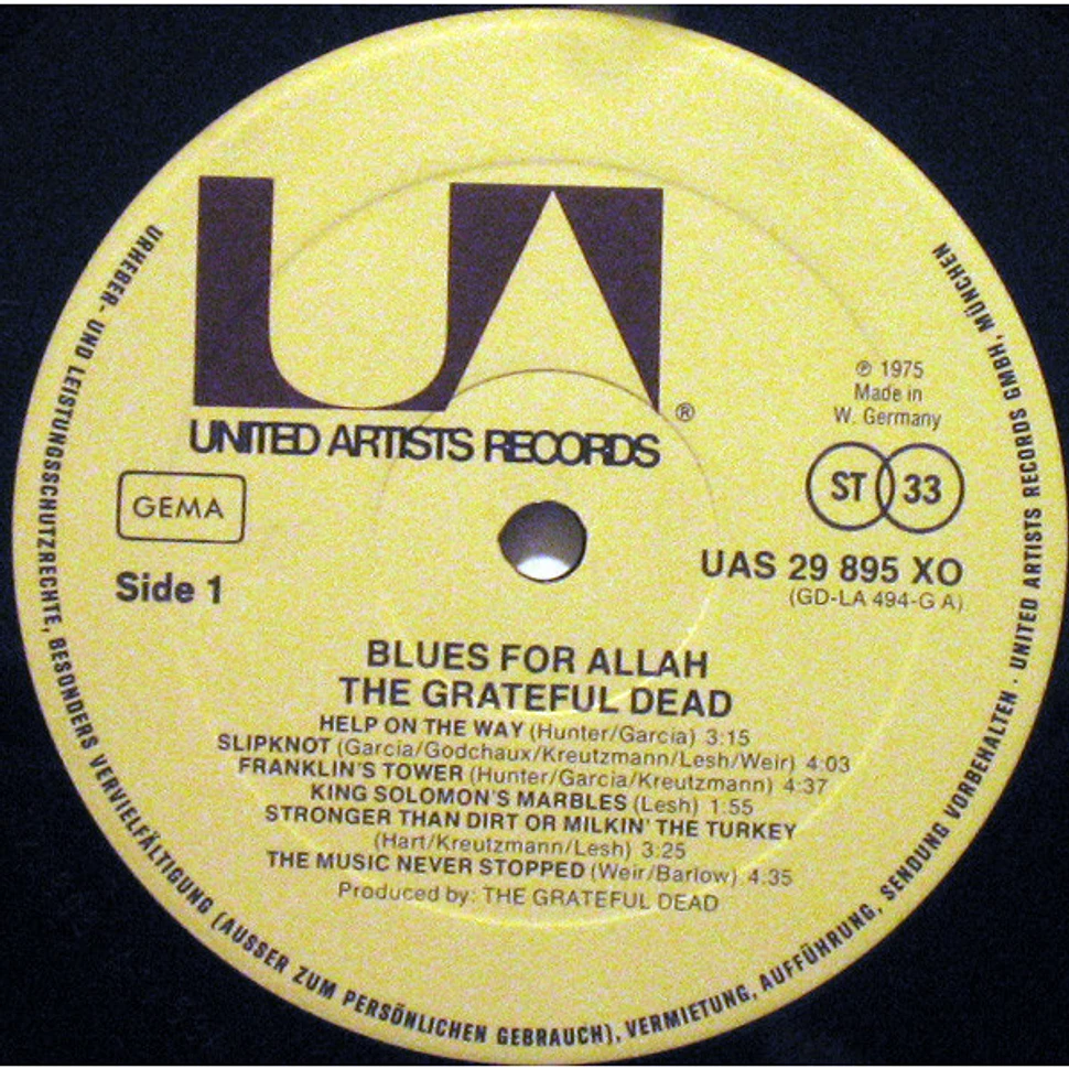 The Grateful Dead - Blues For Allah
