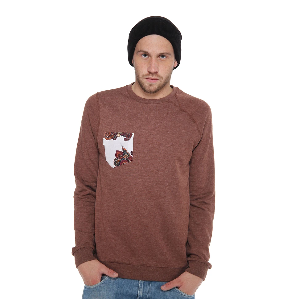 Volcom - Printed Pocket Crewneck Sweater