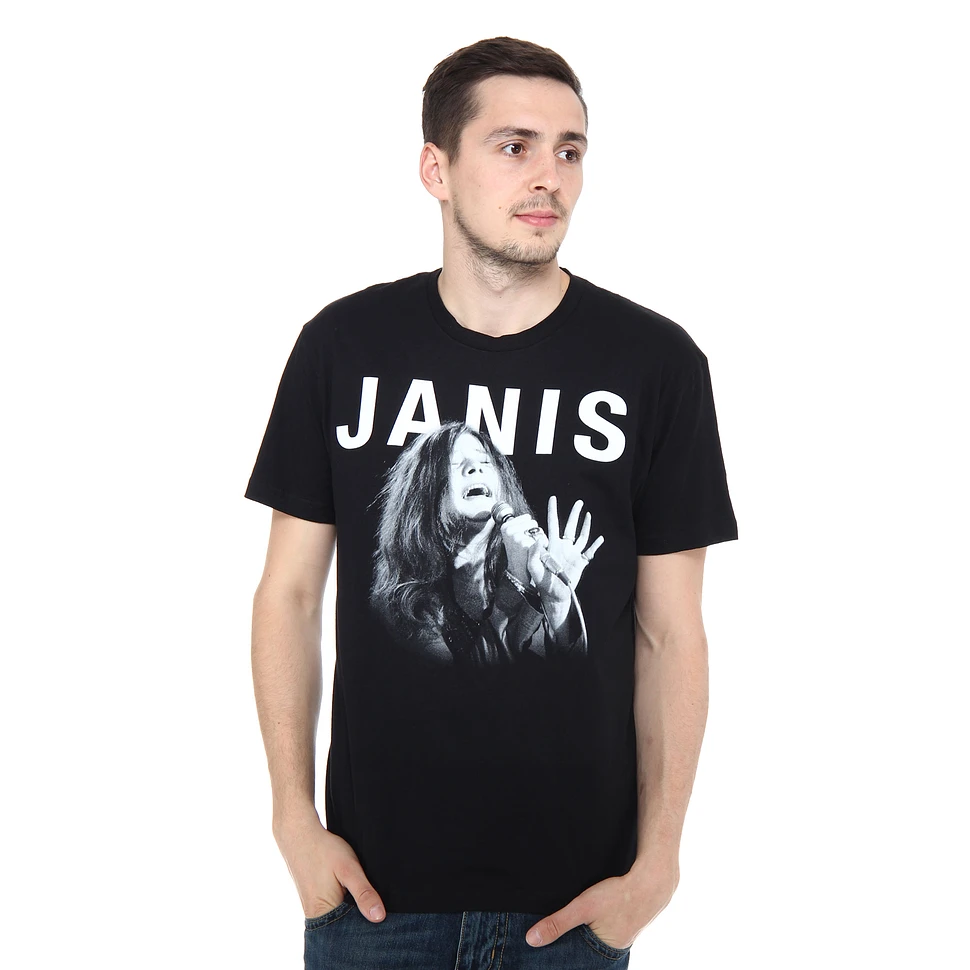 Janis Joplin - Janis Singing T-Shirt