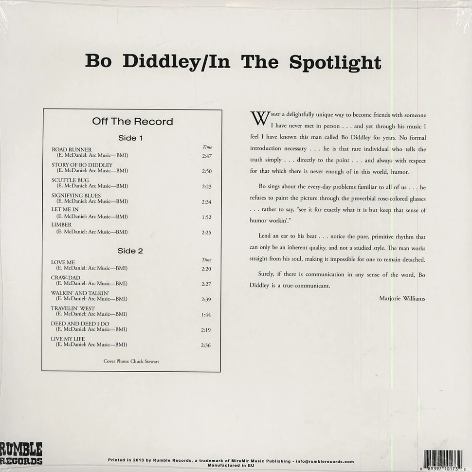 Bo Diddley - In The Spotlight