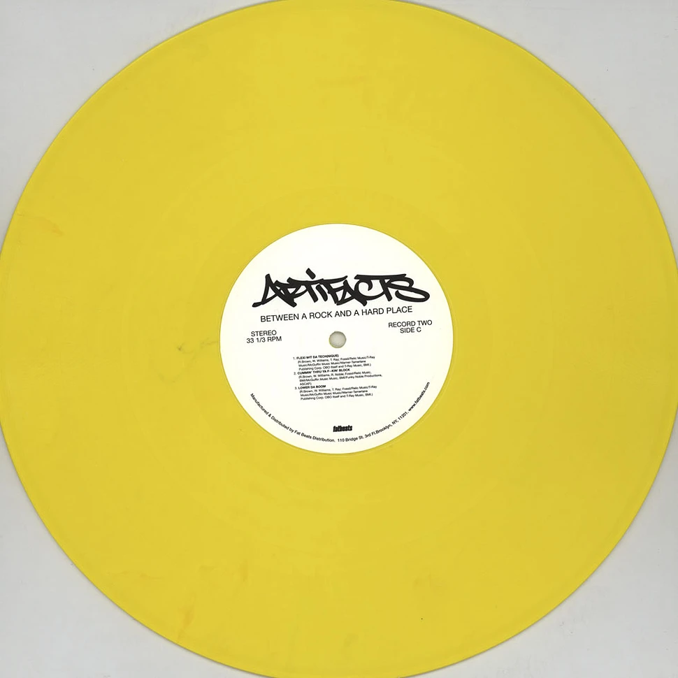 Artifacts - Between A Rock And A Hard Place Yellow Vinyl Edition