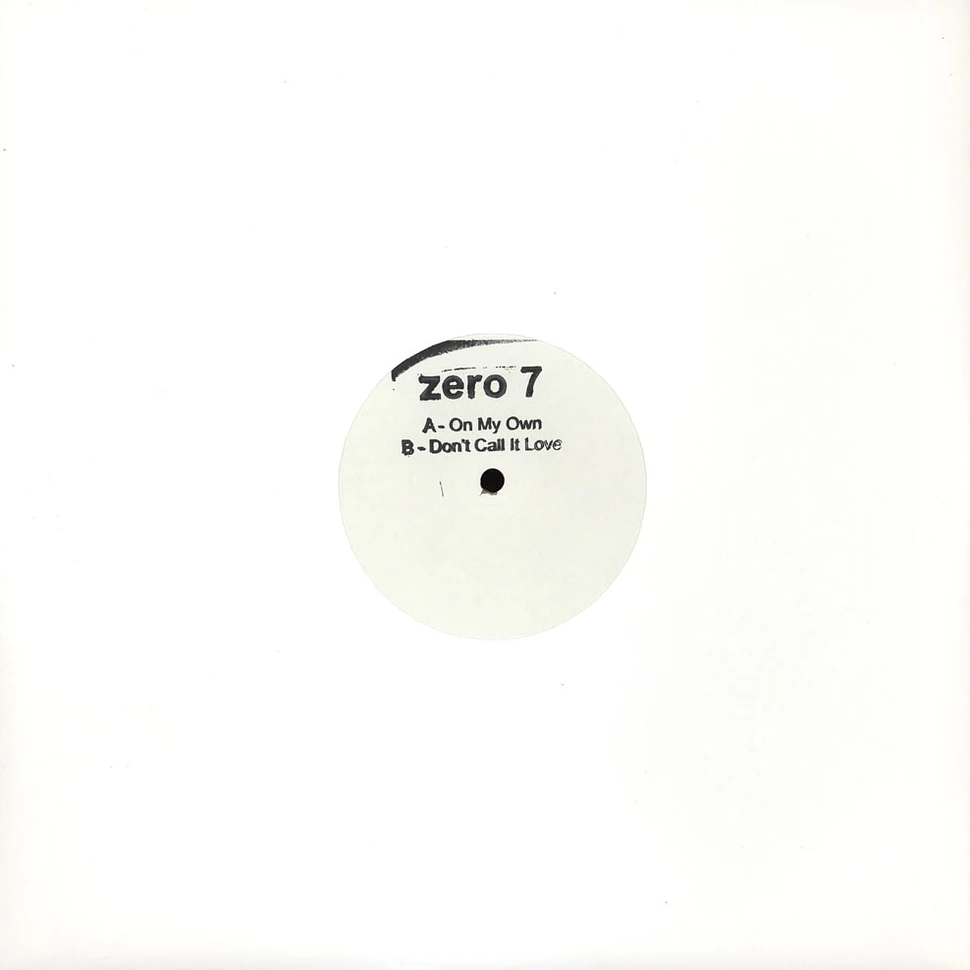 Zero 7 - On My Own