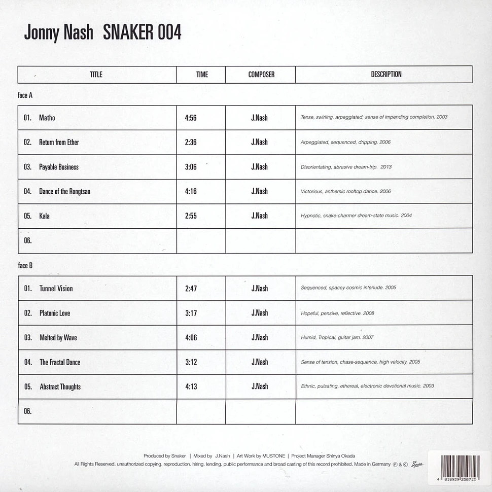 Jonny Nash - Snaker004