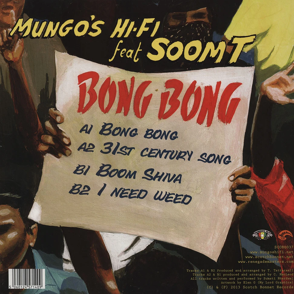 Mungo's Hi-Fi - Bong Bong EP feat. Soom T