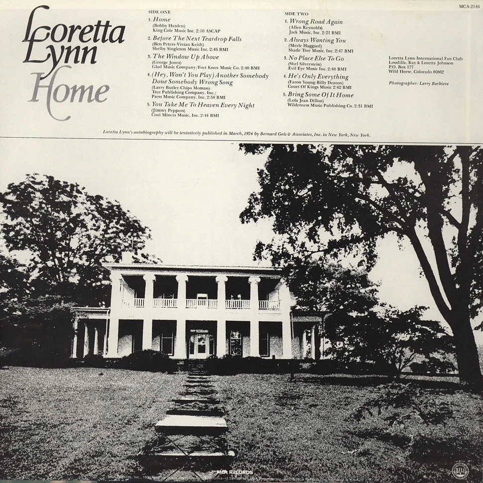 Loretta Lynn - Home