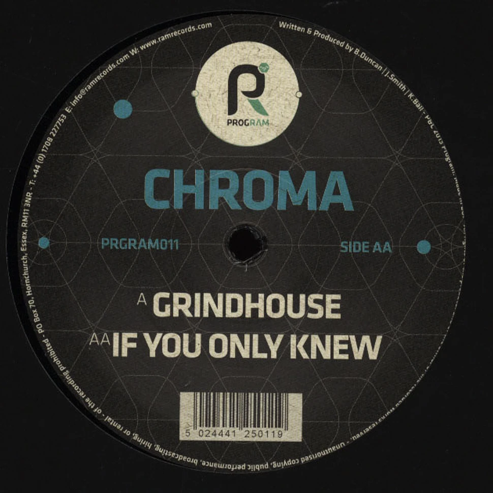 Chroma - Grindhouse / If Only You Knew