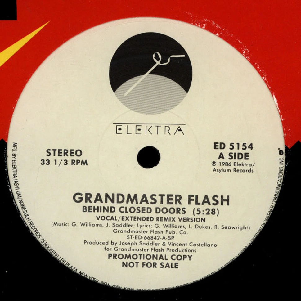 Grandmaster Flash - Behind Closed Doors
