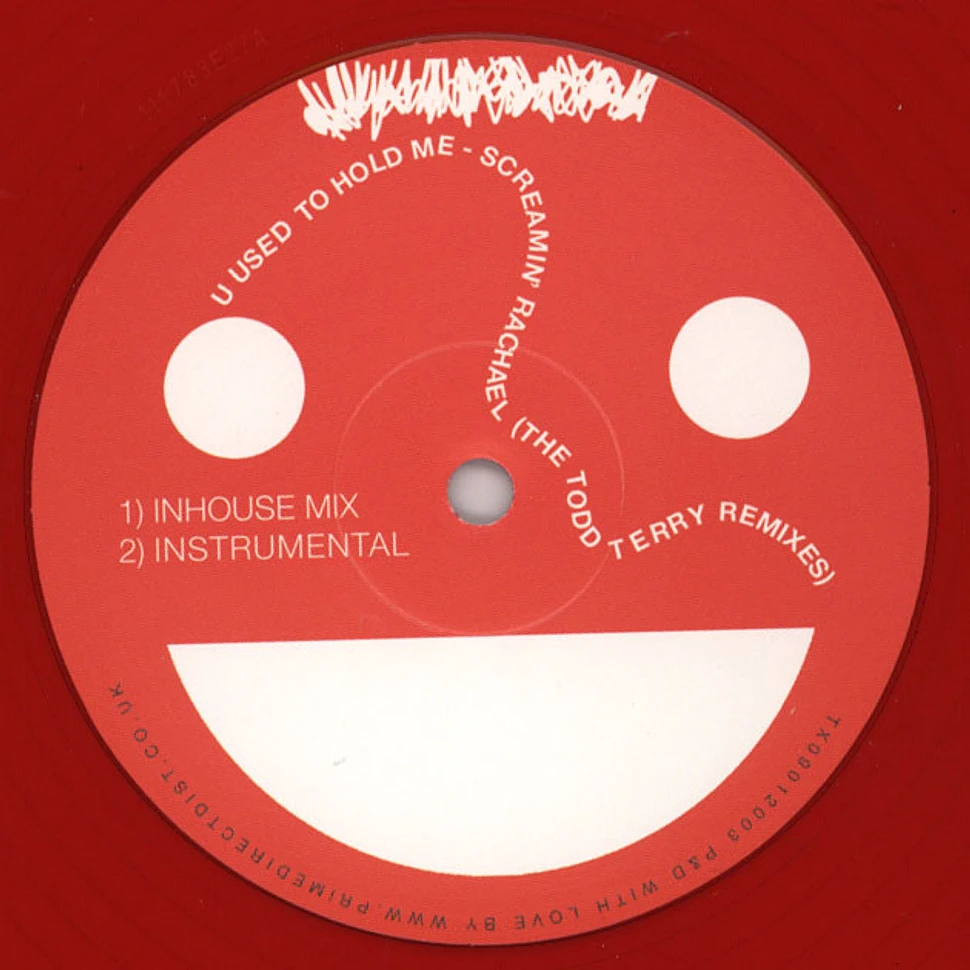 Screamin Rachael - U Used To Hold Me The Todd Terry Remixes