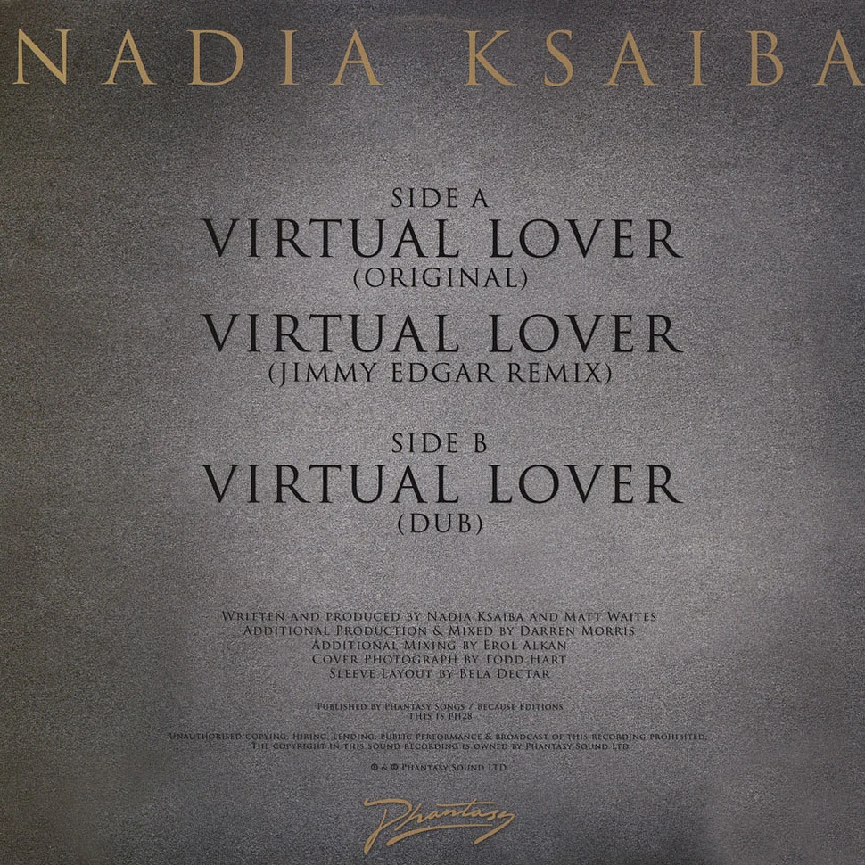 Nadia Ksaiba - Virtual Lover