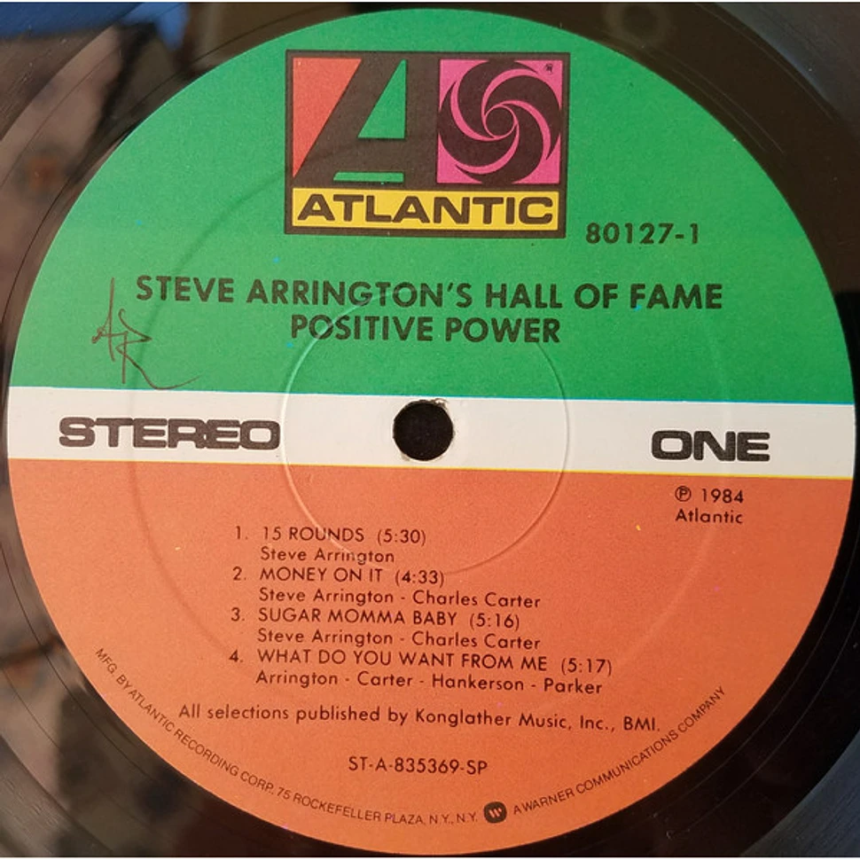 Steve Arrington's Hall Of Fame - Positive Power