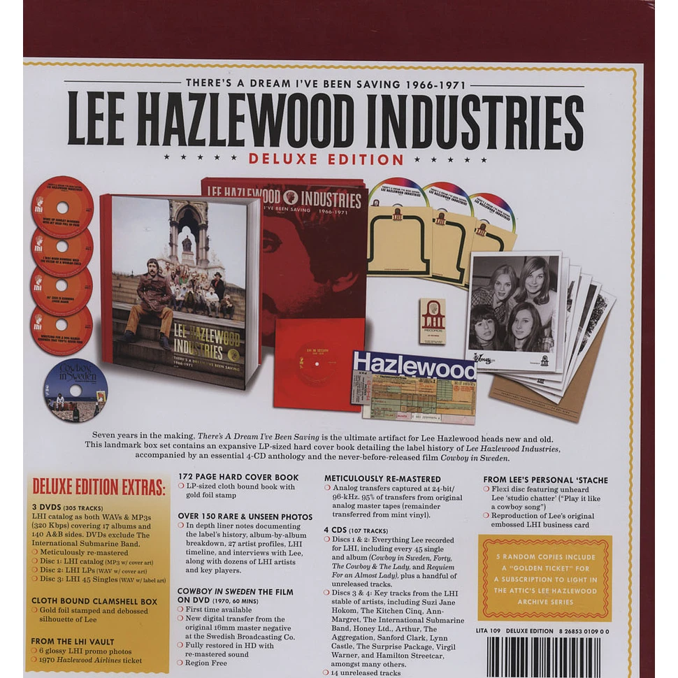 Lee Hazlewood - There's A Dream I've Been Saving: Lee Hazlewood Industries 1966 - 1971 Deluxe Edition