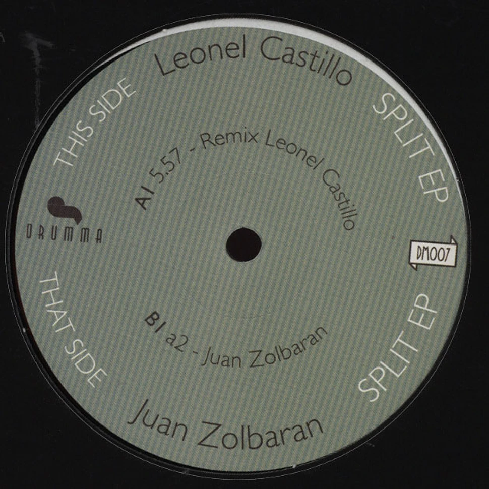 Juan Zolbaran / Leonel Castillo - Split EP