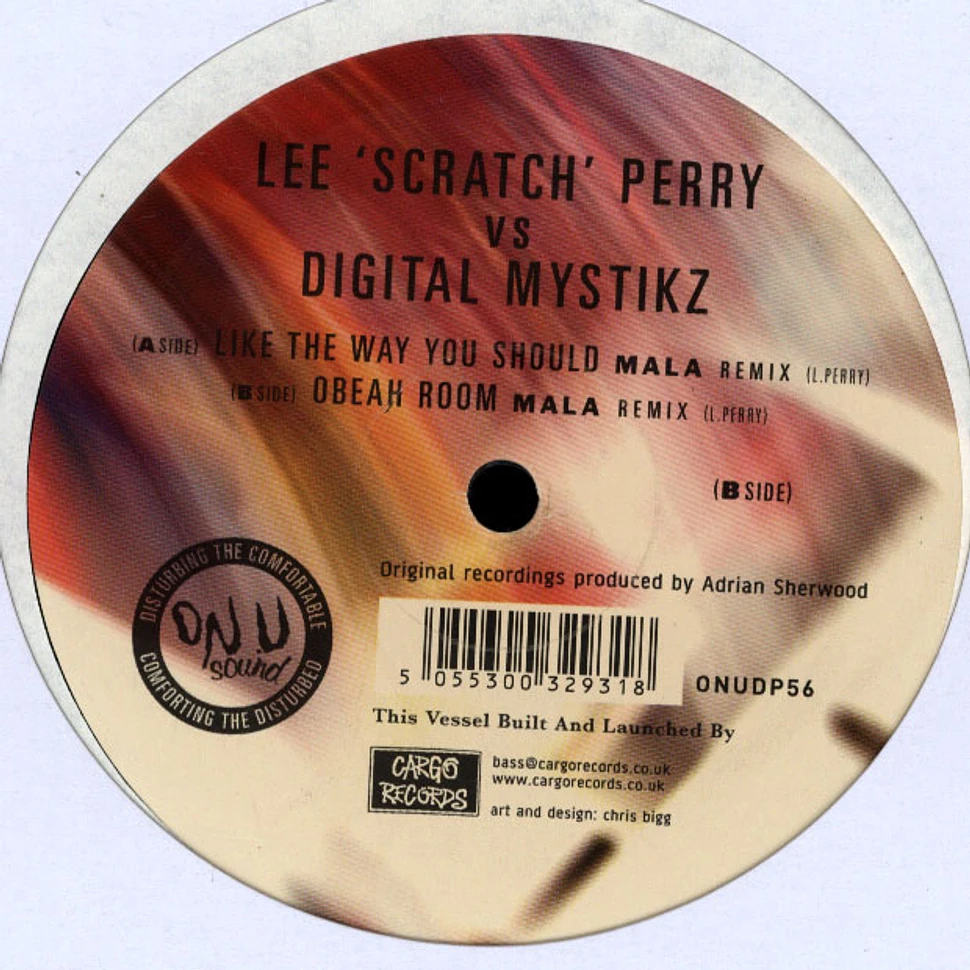 Lee Perry vs Digital Mystikz - Like The Way You Should / Obeah Room (Mala Remixes)
