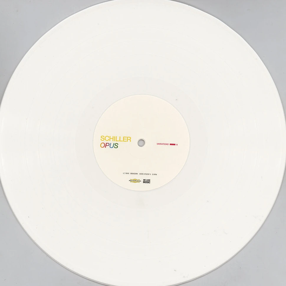 Schiller - Opus White Vinyl Edition