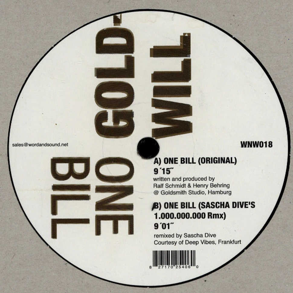Goldwill - One Bill