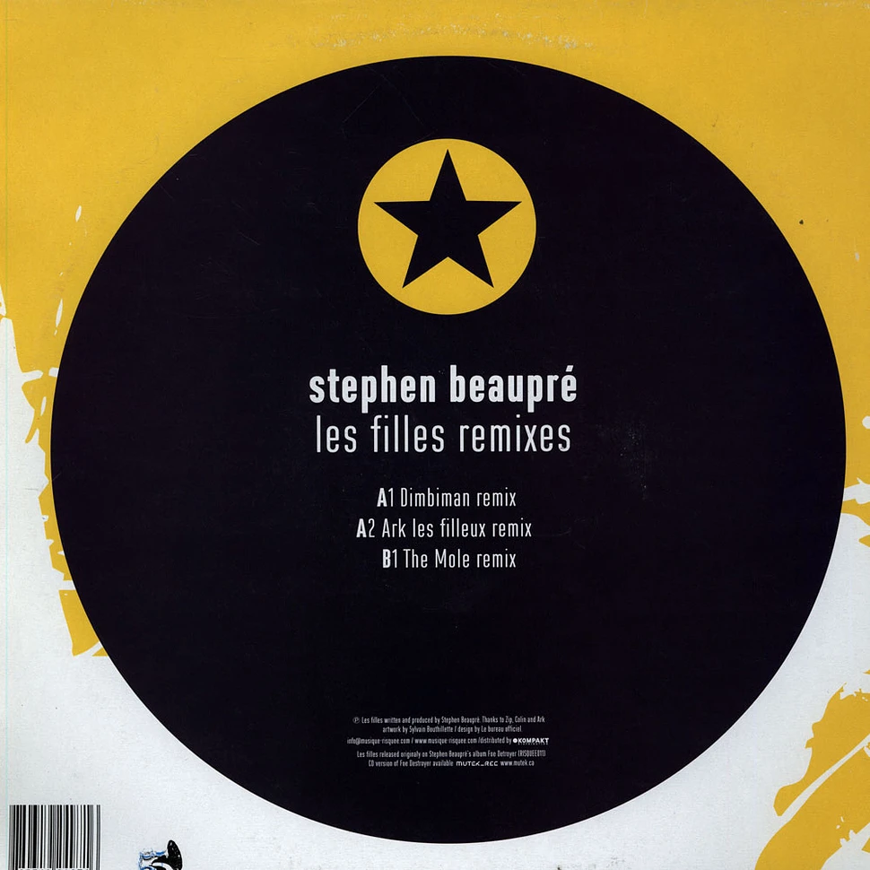 Stephen Beaupré - Les Filles Remixes