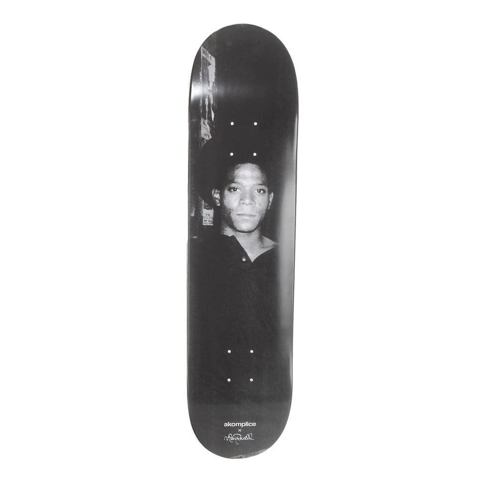 Akomplice x Ricky Powell - Basquiat Skate Deck