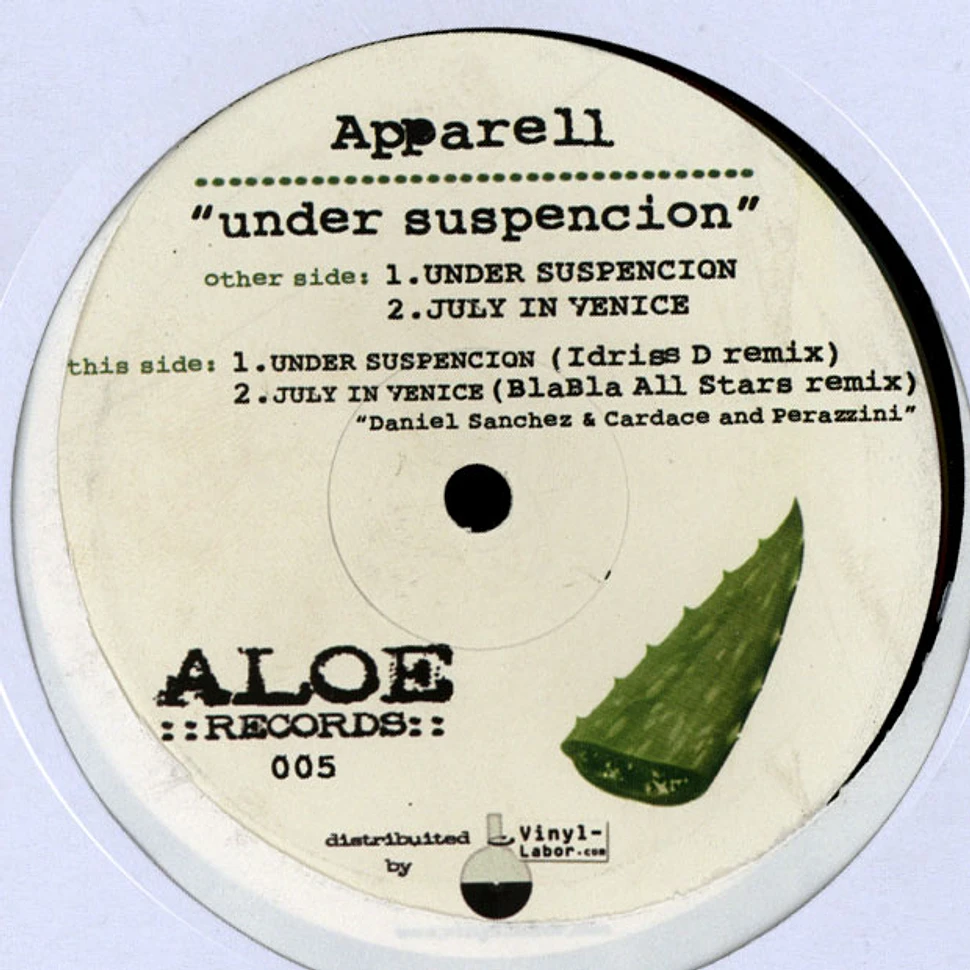 Apparell - Under Suspencion