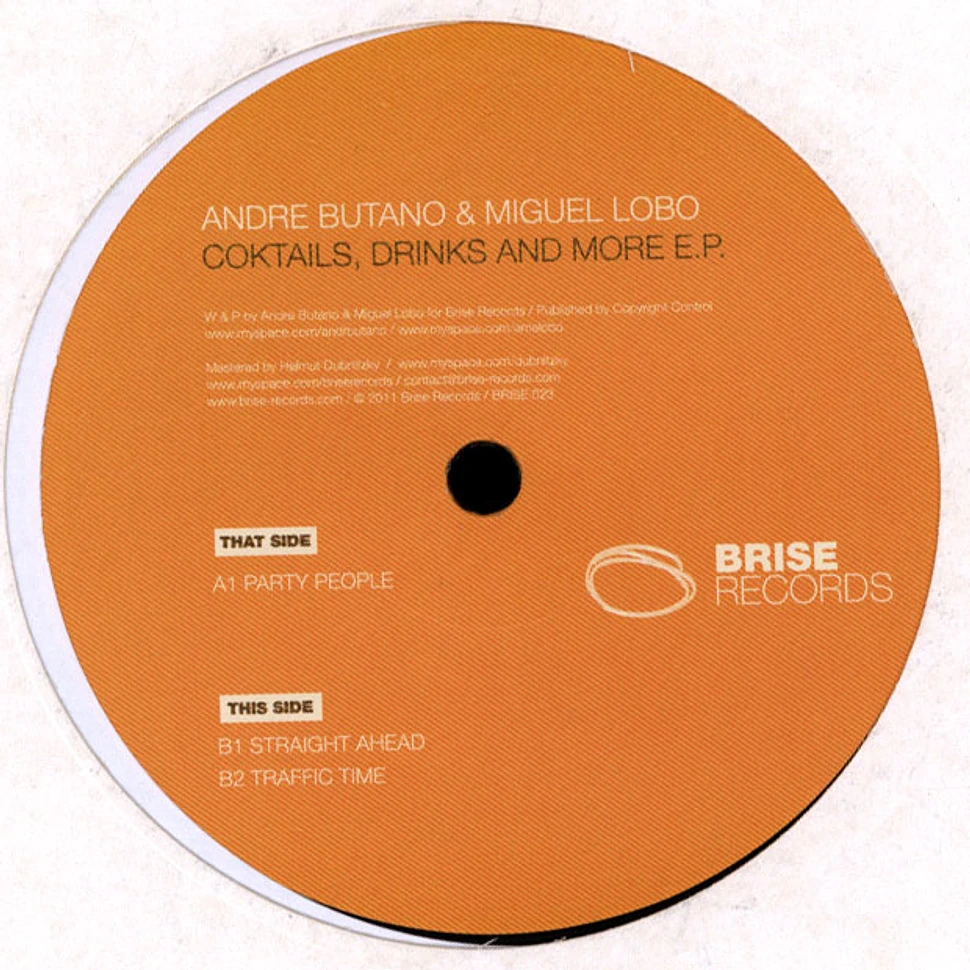 Andre Butano & Miguel Lobo - Coktails, Drinks And More E.P.