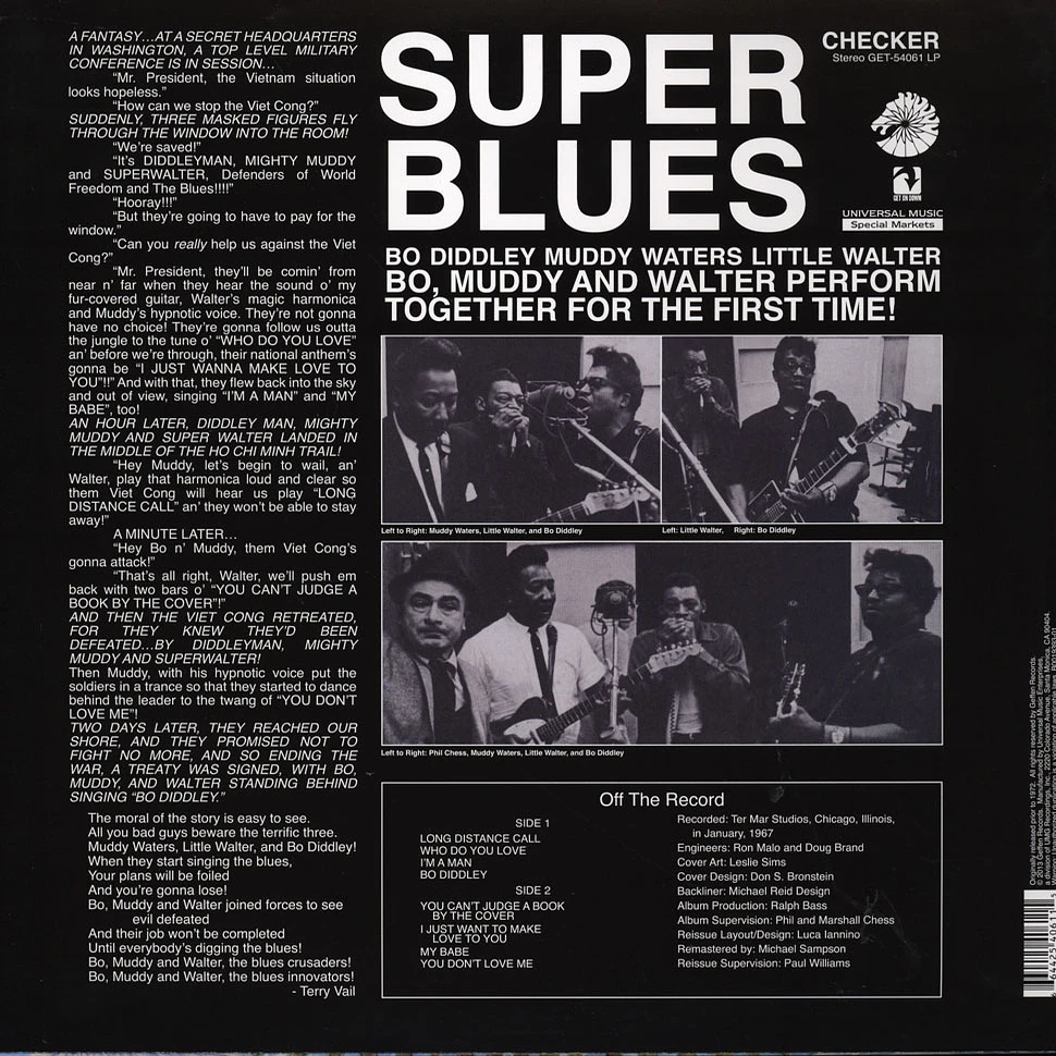 Bo Diddley, Muddy Waters & Little Walter - Super Blues