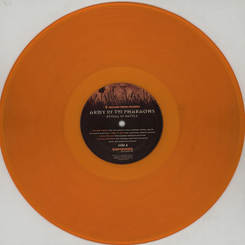 Army Of The Pharaohs - Ritual Of Battle Orange Vinyl Edition
