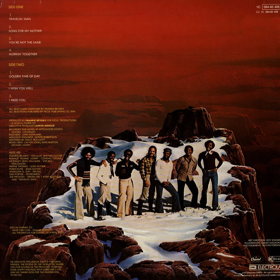 Maze Featuring Frankie Beverly - Golden Time Of Day
