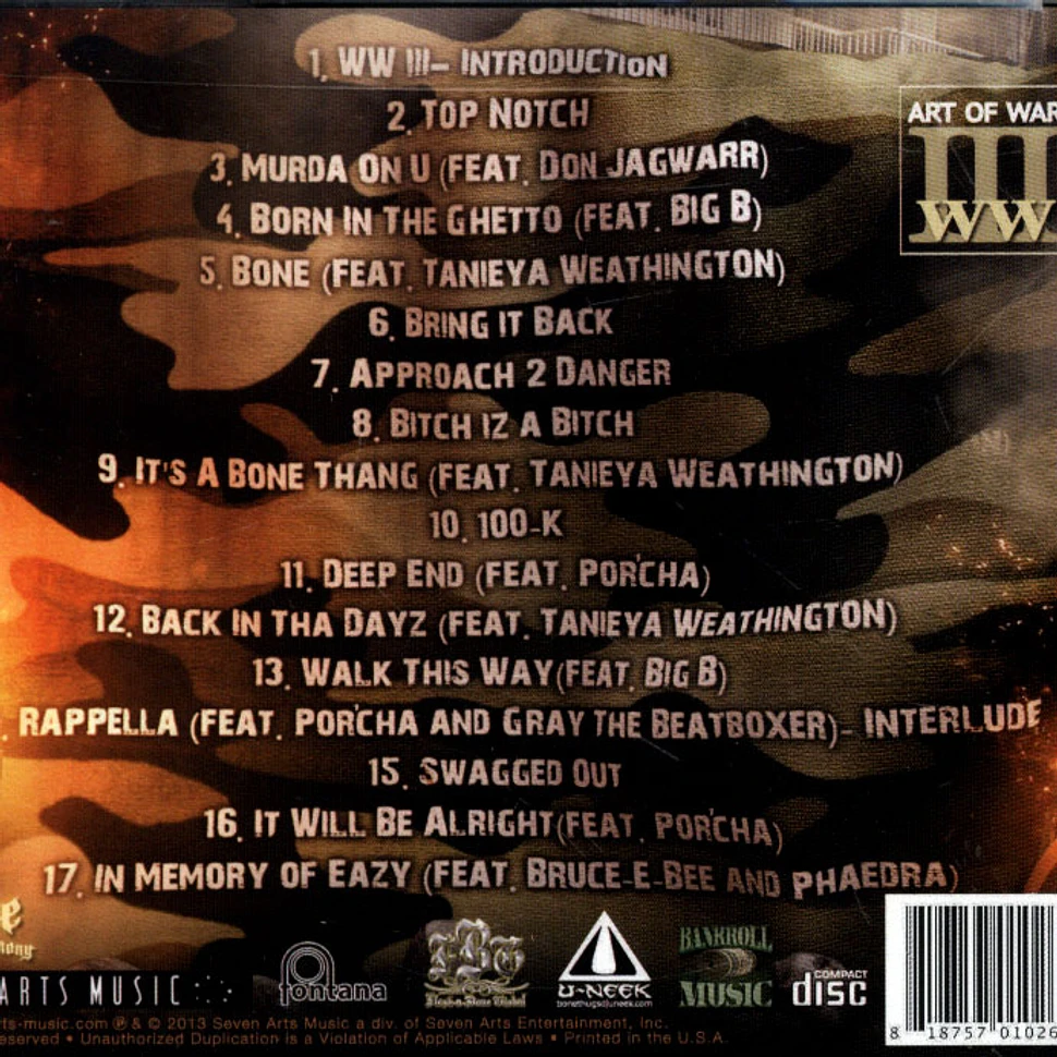 Bone Thugs-N-Harmony - Art Of War 3