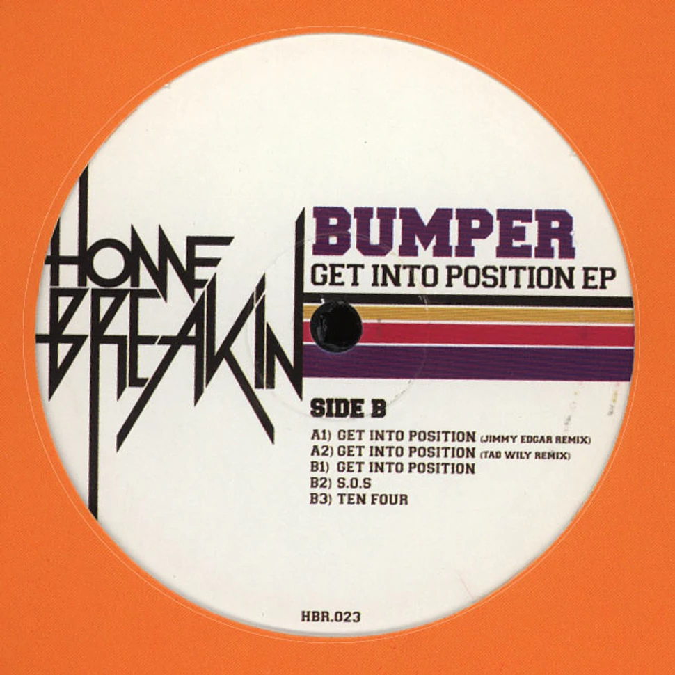 Bumper - Get Into Position Jimmy Edgar Remix
