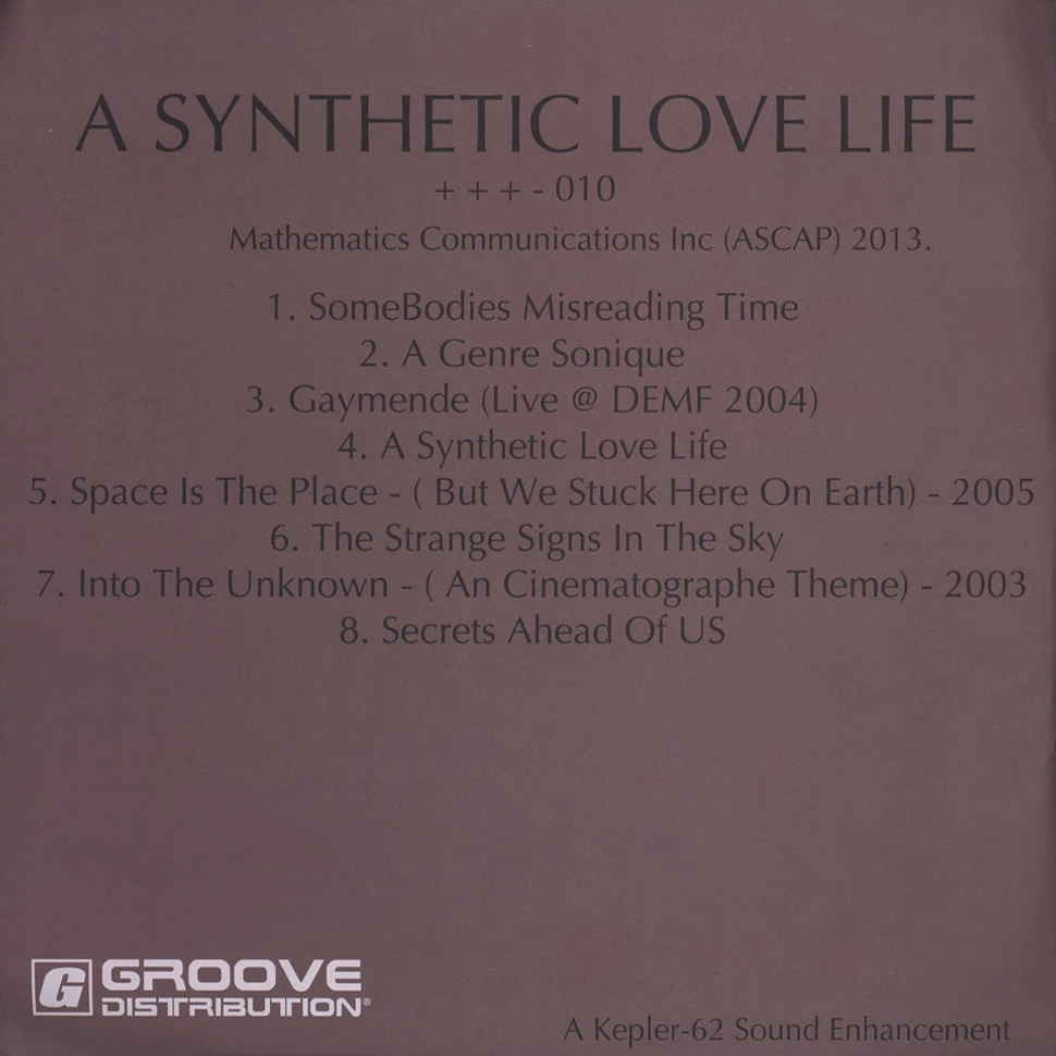 Hieroglyphic Being - A Synthetic Love Life