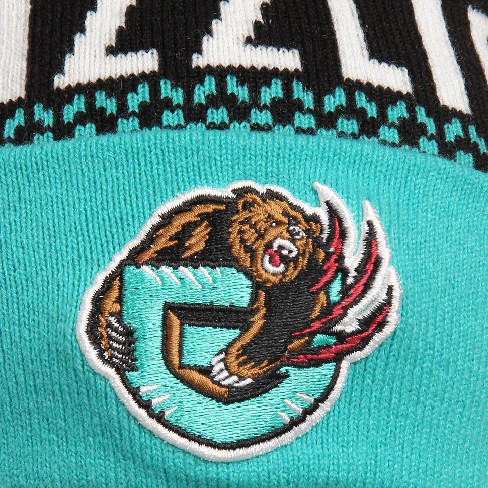 Mitchell & Ness - Vancouver Grizzlies NBA Nujacq Cuffed Knit Beanie