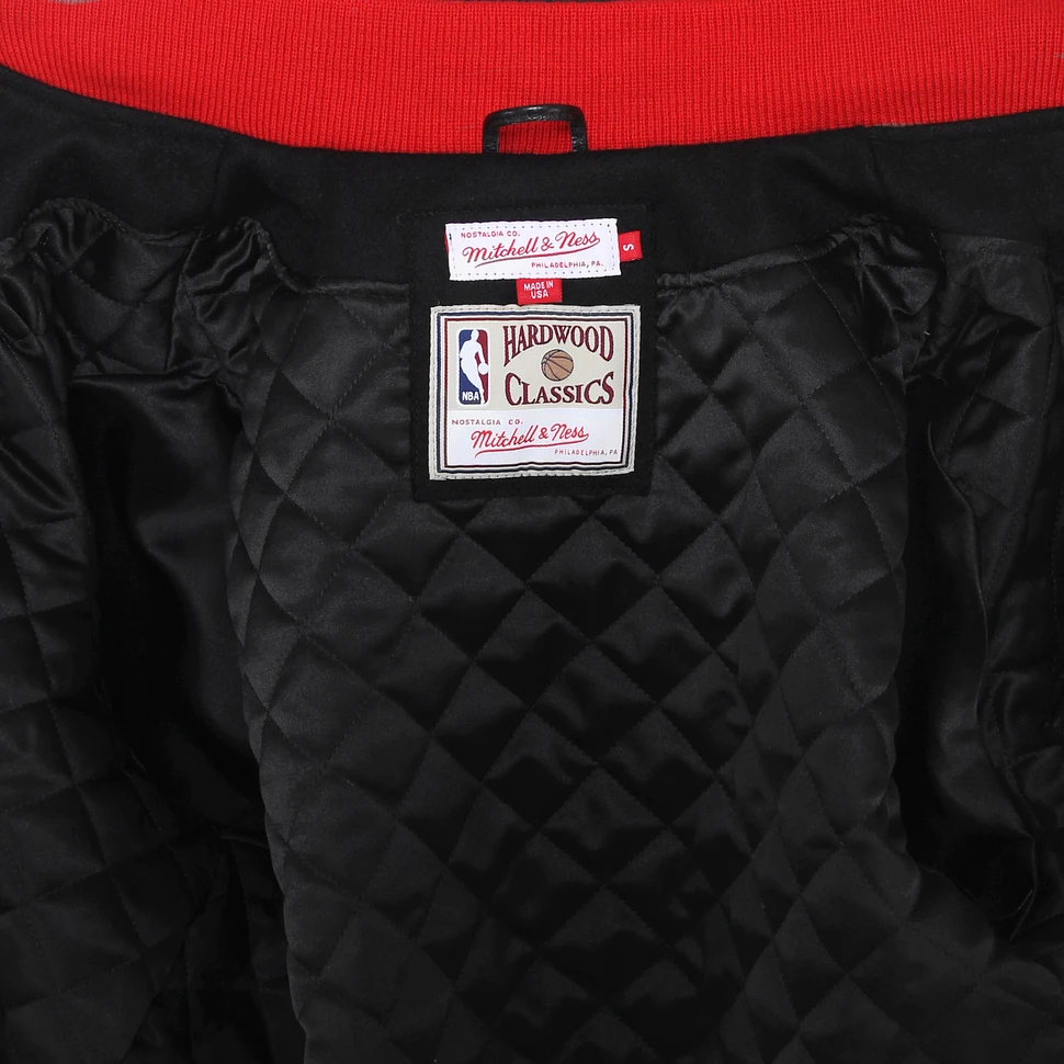 Mitchell & Ness - Chicago Bulls NBA Wool Leather Varsity Jacket