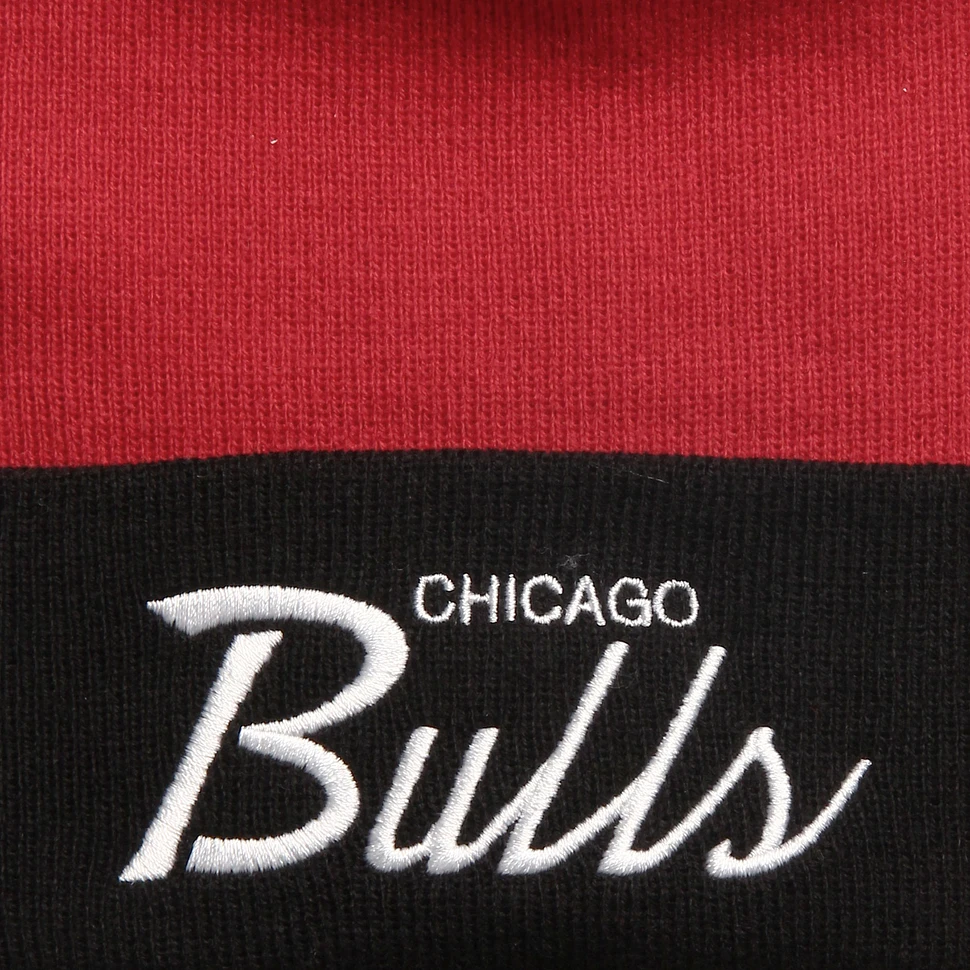 Mitchell & Ness - Chicago Bulls NBA 2 Tone Cuffed Knit Beanie