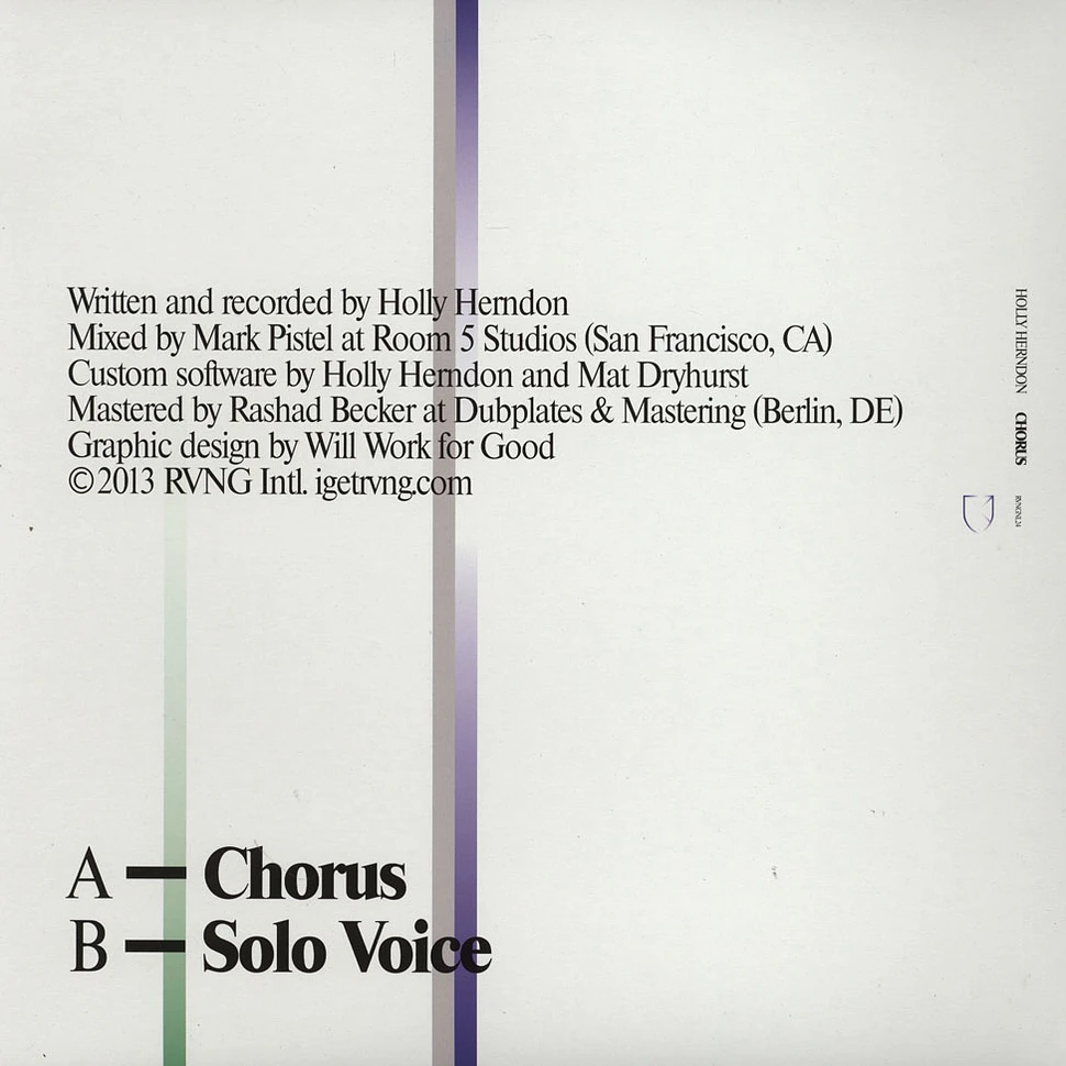 Holly Herndon - Chorus