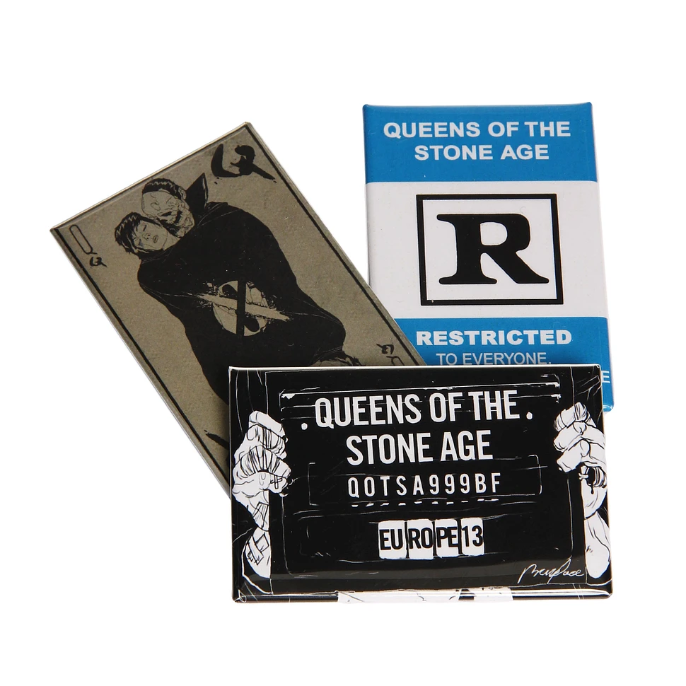 Queens Of The Stone Age - 3some Magnet (Pack of 3)