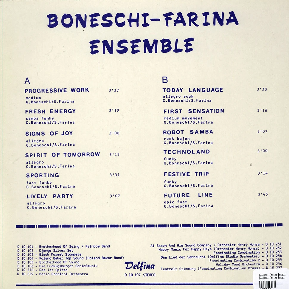 Boneschi-Farina Ensemble - Boneschi-Farina Ensemble