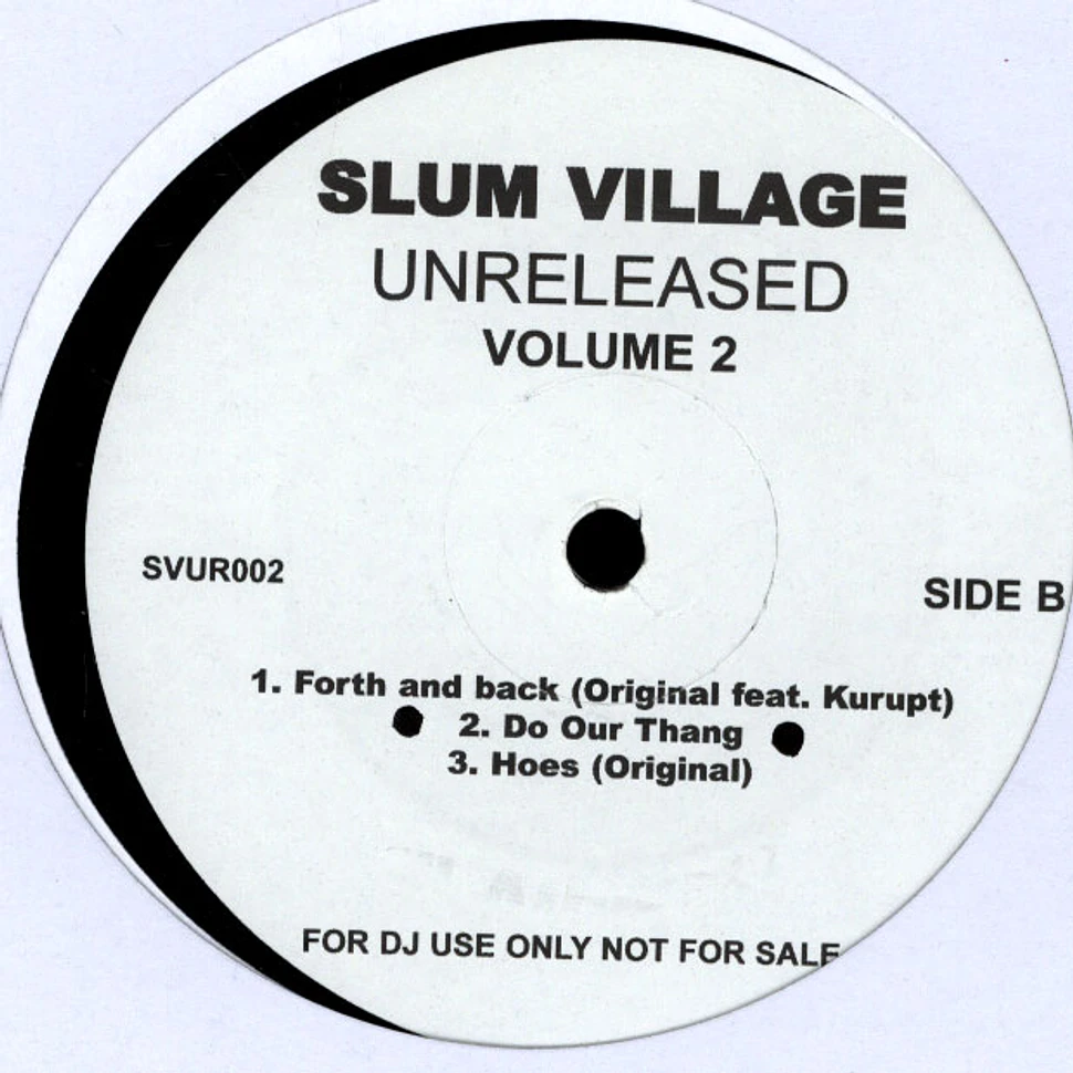 Slum Village - Unreleased Volume 2