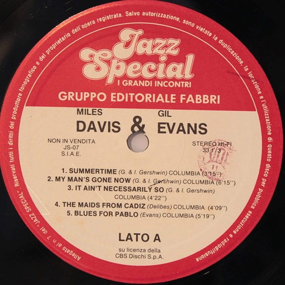 Miles Davis & Gil Evans - Miles Davis & Gil Evans