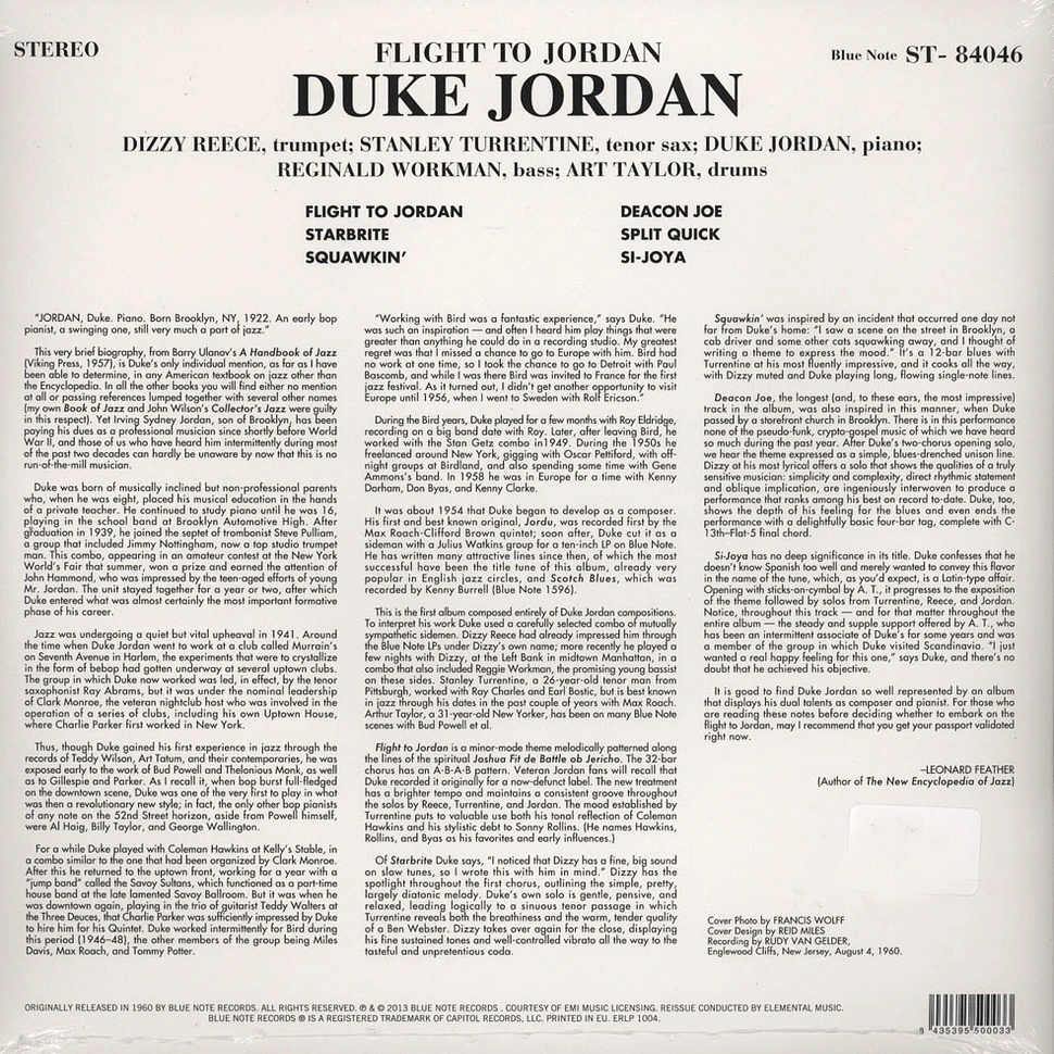 Duke Jordan - Flight To Jordan