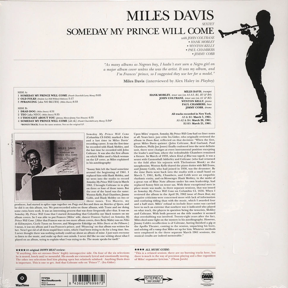 Miles Davis - Someday My Prince Will Come