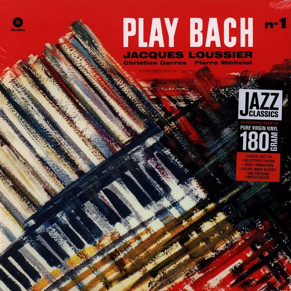 Pierre Loussier - Play Bach Volume 1